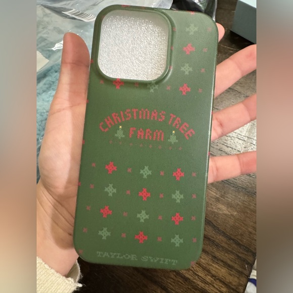 Taylor Swift Official Christmas Tree Farm iPhone 15 Pro Phone Case - Picture 7 of 12